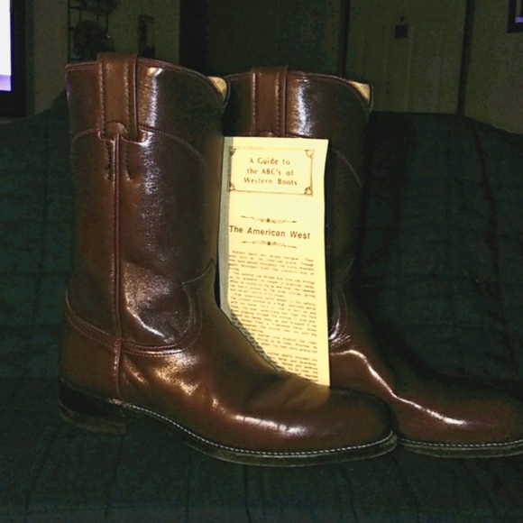 Justin Boots Other - Justin 7B Maroon Boots